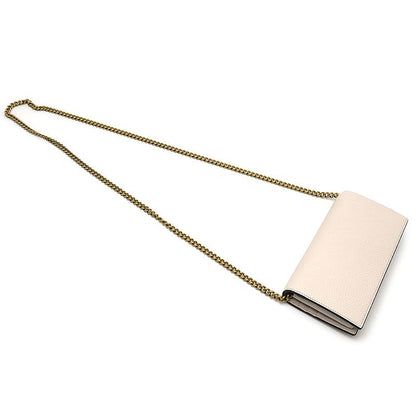 Gucci Interlocking G Chain Shoulder Bag 746056 Beige