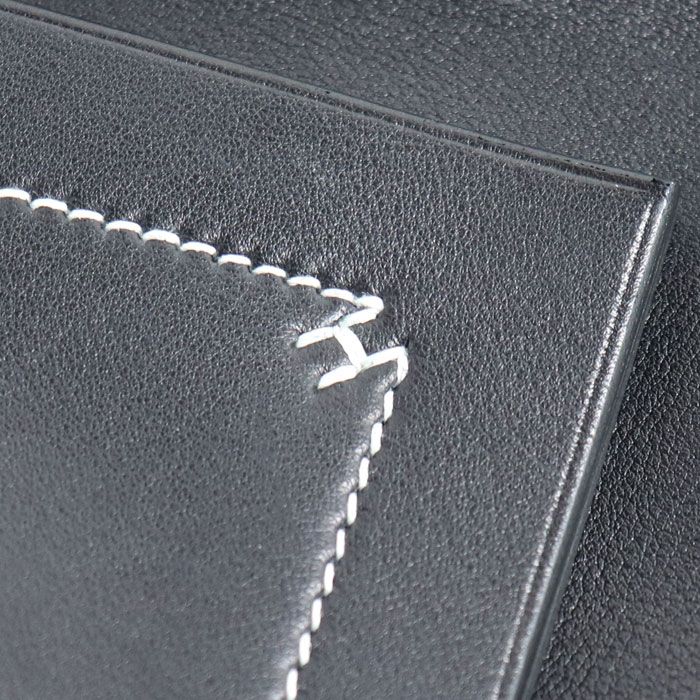 Hermes Cabas Serie 31 Tote Bag Black Ladies Pre-owned Stamped B