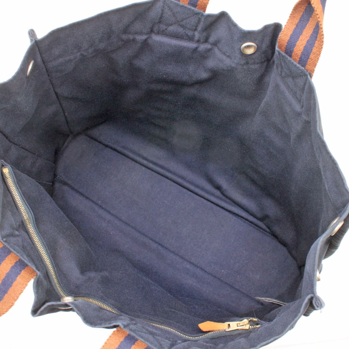 Hermes Fool Toe MM Tote Bag Navy