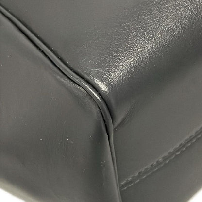 Celine Tote Bag Small Cabas Drawstring Cuir Triomphe Grey Leather