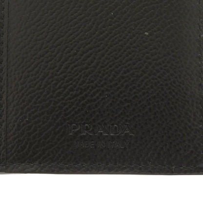 Prada Leather Gray Bifold Long Wallet Bifold Long Wallet Long Wallet 1332 Prada