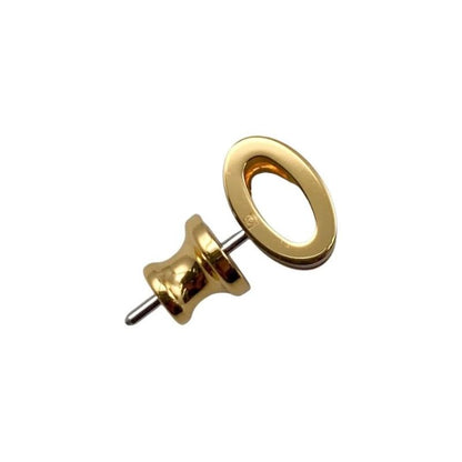 Hermes Earrings Pop Ashe Mini H608002f11 H Logo Lila Purple Gold Boucles