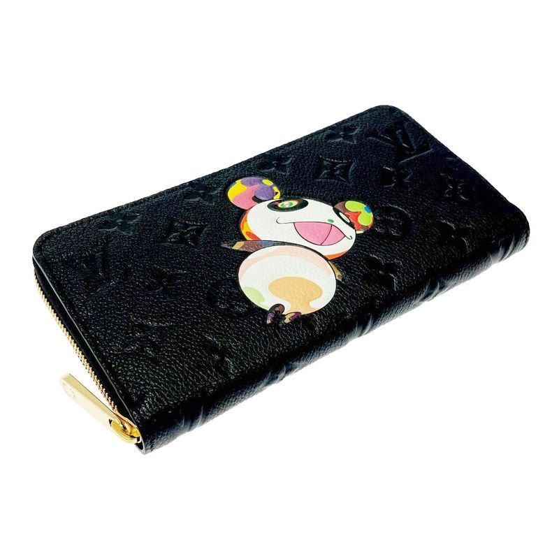 Louis Vuitton M14160 Empreinte × Takashi Murakami Panda Zippy Wallet 395928