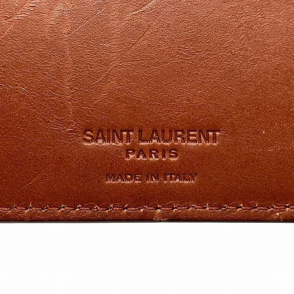 Yves Saint Laurent East West Wallet 647153 Bifold Wallet Money Clip Men's