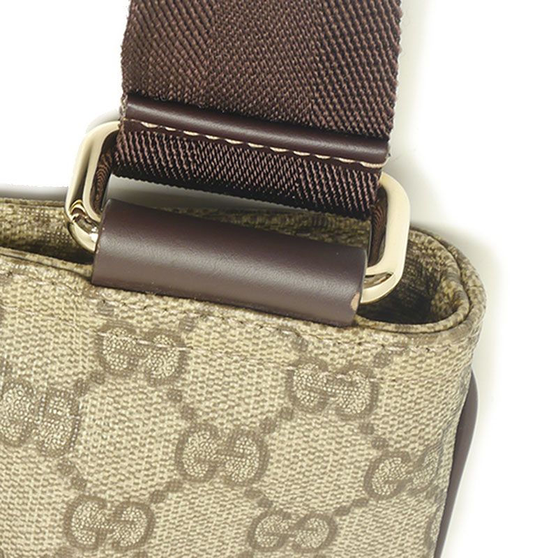 Gucci GG Supreme 201446 Shoulder Bag Beige