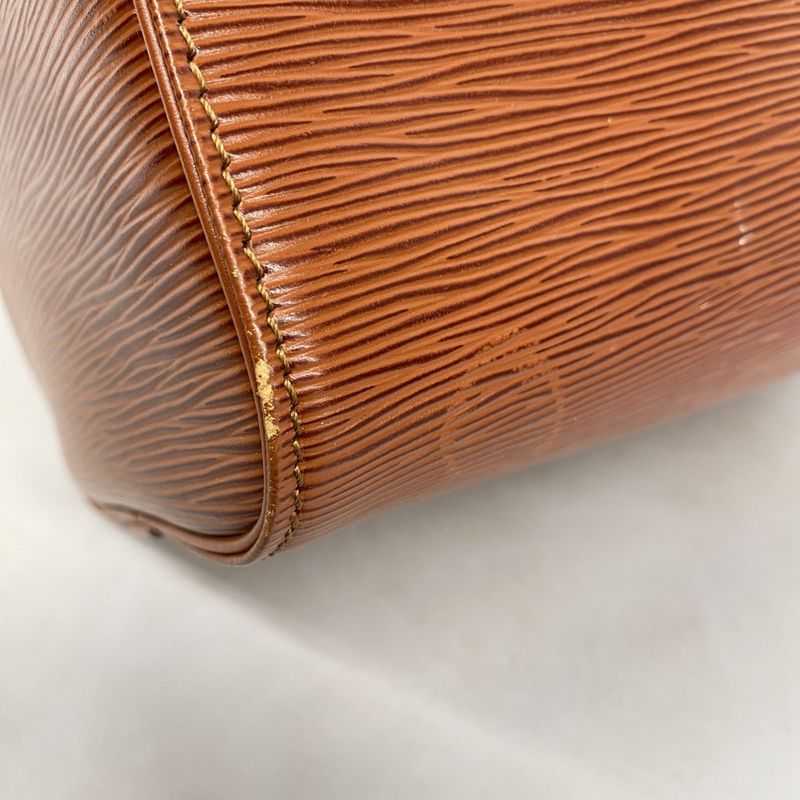 Louis Vuitton Handbag Epi Speedy 30 M43013 Kenyan Brown Ladies