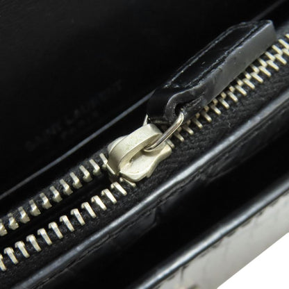 YVES Saint Laurent Yves Saint Laurent Chain Wallet Shape Pressed Long Wallet