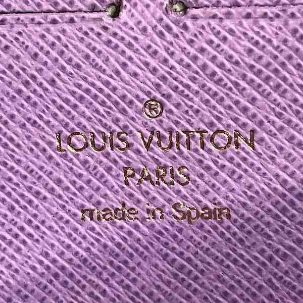 Louis Vuitton Damier Les Illustres Collection N63004 Zippy Wallet Long Wallet
