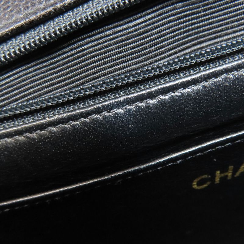 Chanel Matelasse Coco Mark Gold Hardware Shoulder Bag Grained Calfskin Women