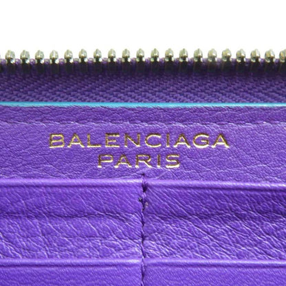 Balenciaga Round Zipper Long Wallet