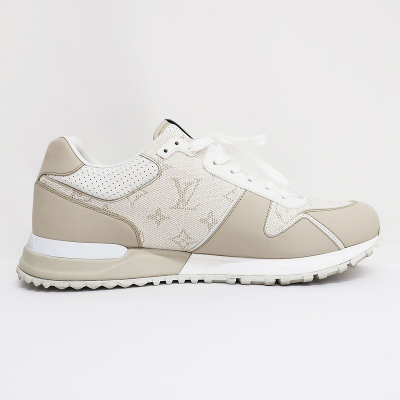 Louis Vuitton Runaway Sneakers - 1ahso4 Monogram Beige Notation Size