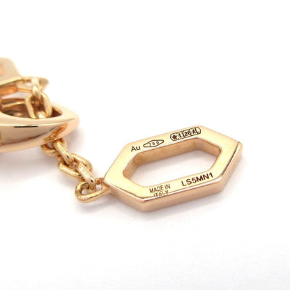 Bvlgari Necklace Serpenti 18K Pink Gold X Diamonds X Green 21P Pavé Diamonds