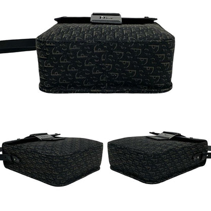 Christian Dior Street Chic Trotter Pattern Logo Hardware Leather