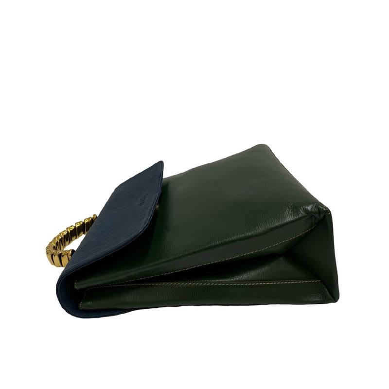 Loewe Vintage Velasquez Twist Handbag Leather 2-Way Shoulder Bag