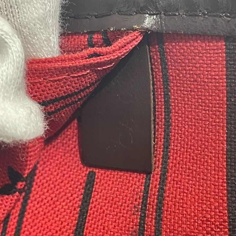 Louis Vuitton Damier Neverfull MM N51105 Leather Handbag Tote Bag Shoulder Bag