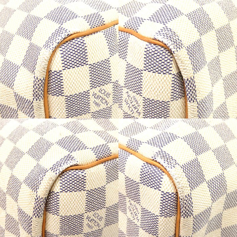 Louis Vuitton Damier Azure Keepall Bandouliere 55 N41429 Boston Bag With Strap