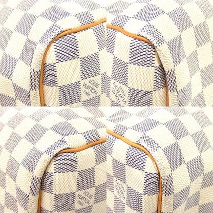 Louis Vuitton Damier Azure Keepall Bandouliere 55 N41429 Boston Bag With Strap