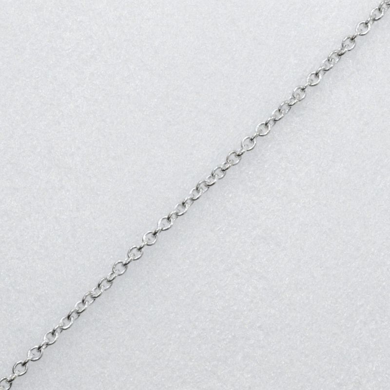 Tiffany & Co Open Heart Elsa Peretti 925 Silver Ladies 4.6g Necklace