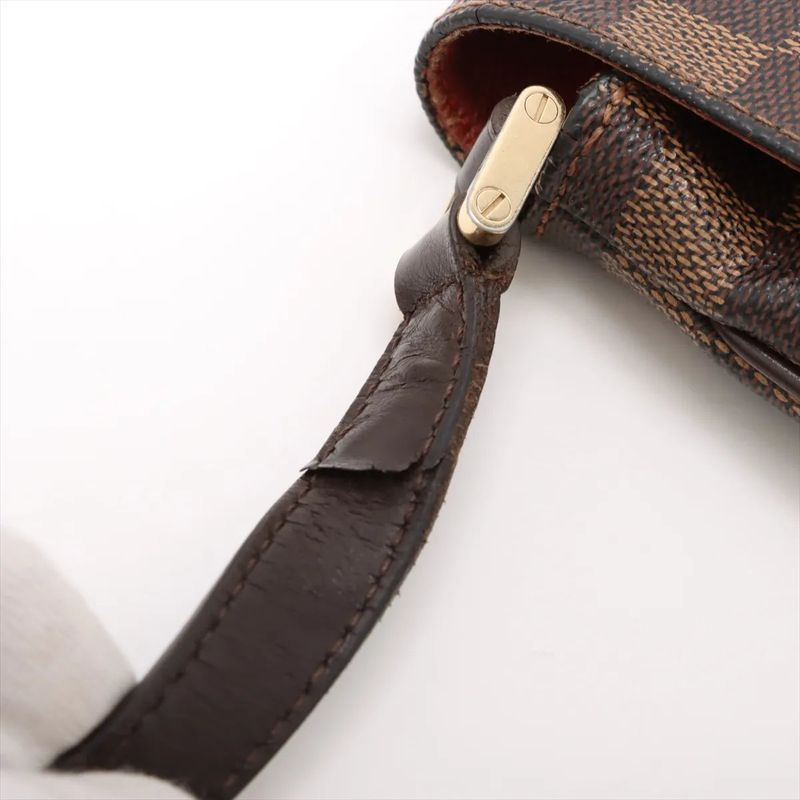 Louis Vuitton Damier Musette Salsa Long N51300 Leather Shoulder Bag Crossbody