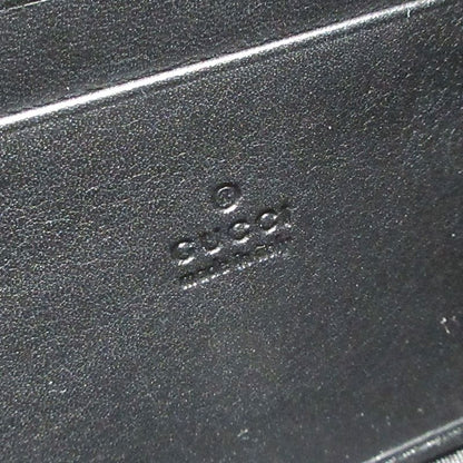 Gucci Wallet GG Marmont 474575 White And Black Chain Wallet Leather