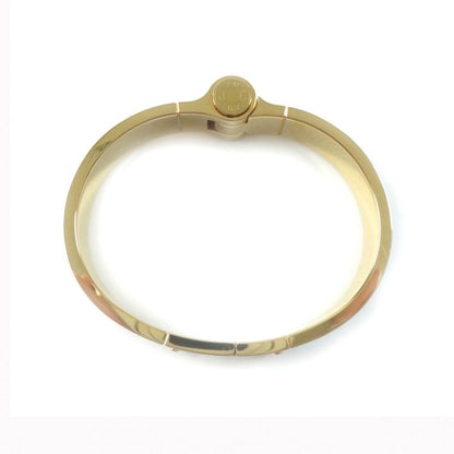 Hermes Charnières Bangle GP Bracelet Accessory White Gold With Box And Storage
