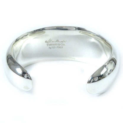 Tiffany & Co Elsa Peretti Elsa Peretti Faceted Cuff Small Bangle Bracelet Ag925