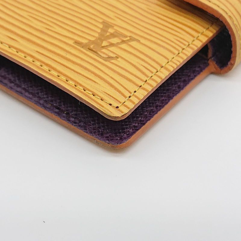 Louis Vuitton Agenda Mini Notebook Cabas - Epi Yellow