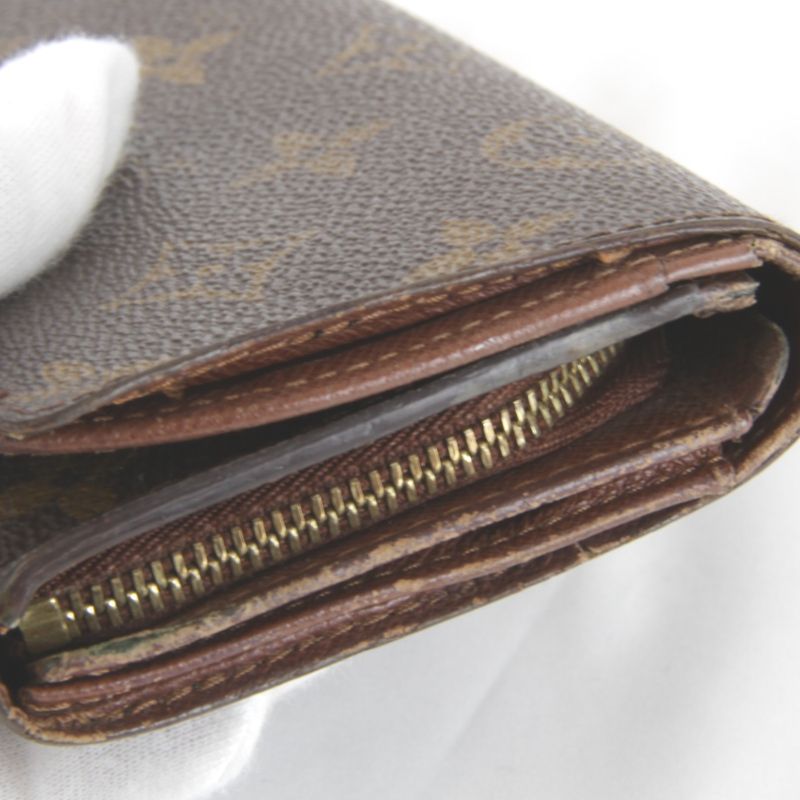 Louis Vuitton Portmonnaie Bietresole M61730 Bifold Wallet Monogram Canvas