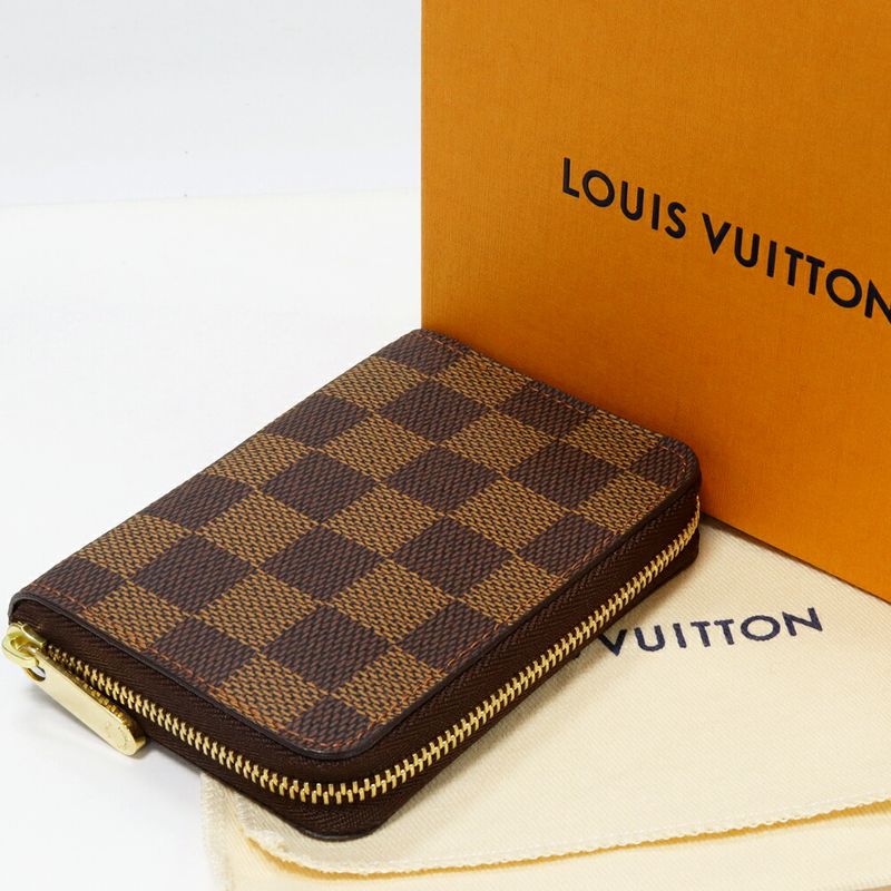 Louis Vuitton Coin Case Damier Zippy Coin Purse N63070
