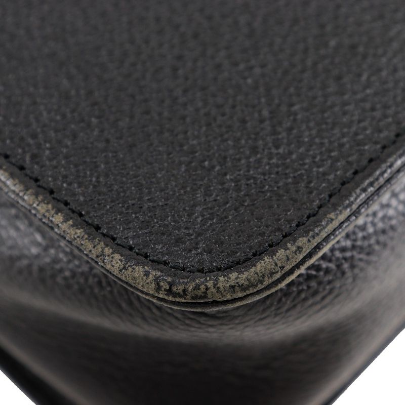 YVES Saint Laurent Yves Saint Laurent Y-stitch Calf Black Women's Shoulder Bag