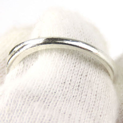 Tiffany & Co Ring ・ Ring Heart Ribbon Silver 925 18K Yellow Gold Approx 3.2g