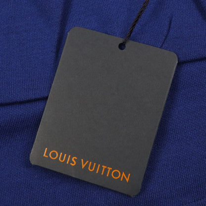  Louis Vuitton 19AW Jacquard Saik Ring Short Sleeve Half Zip T-shirt Short