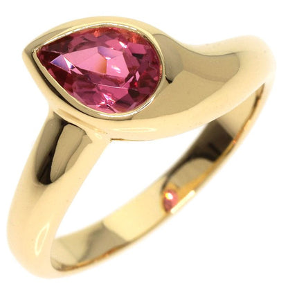 Bvlgari Bulgari Pink Tourmaline Ring - 18K Yellow Gold Ladies