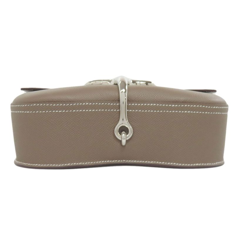 Hermes Della Cavalleria Elan Etop Silver Hardware Shoulder Bag Epson Women
