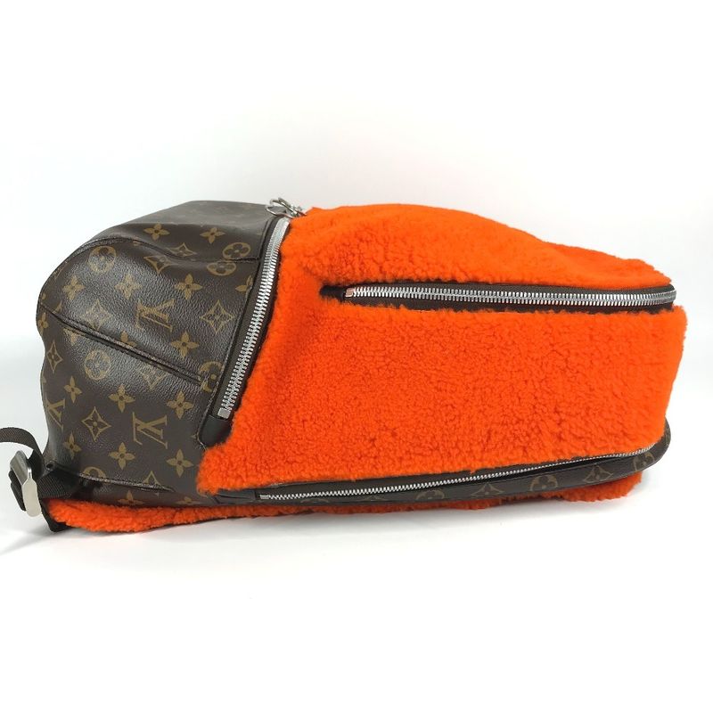 Louis Vuitton Backpack Sac Celebrating Backpack M40277 Fur Orange