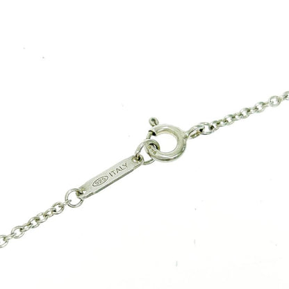 Tiffany & Co Silver Atlas Cube Necklace 6.9g 925 Engraved 445333 Necklace