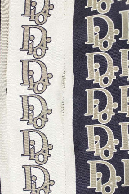 Dior 21SS 013c502a5095 Obscure All Over Silk Long Sleeve Shirt Men 38