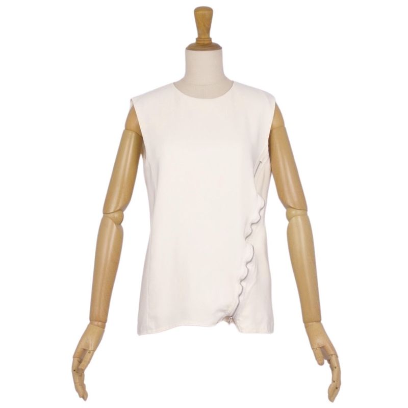 Celine Shirt Phoebe Period Blouse Sleeveless Sil