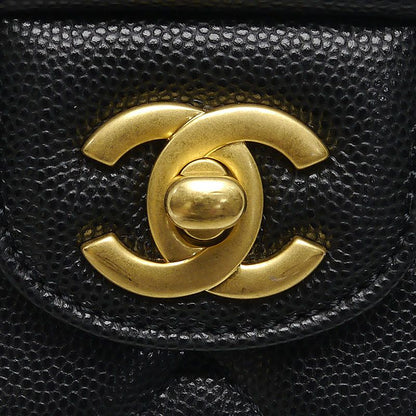 Chanel Matelasse Small Top Handle Bag 2WAY Chain Shoulder