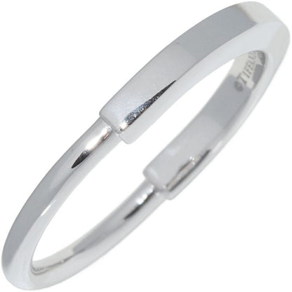Tiffany & Co Ring 18K White Gold Lock Ring