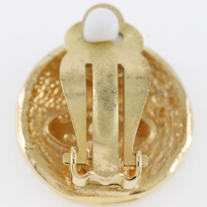 Chanel 31 RUE Cambon Vintage Gold Plated Ladies 10.2g Earrings