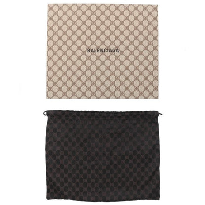 Balenciaga X Gucci 680121 The Hacker BB Allover Sherry Lineleather Shoulder Bag