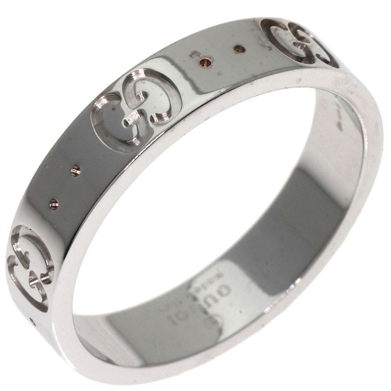Gucci Icon #11 Ring - 18K White Gold Ladies
