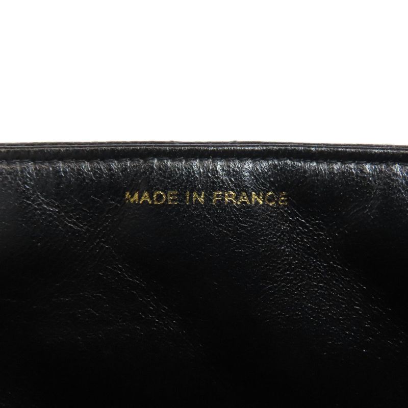 Chanel Matelasse Coco Mark Gold Hardware Shoulder Bag Grained Calfskin Women