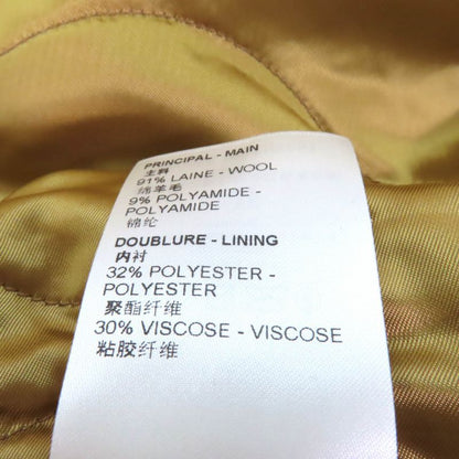 Louis Vuitton 22AW Alpine Jacquard Zip-up Jacket Black 34 Made In France