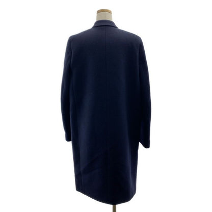 Celine | Phoebe Period Egg Crombie Coat Fully Lined | 38 | Navy | Women