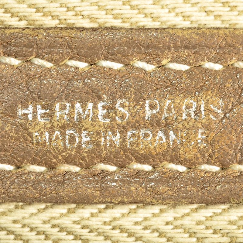 Hermes Garden Party PM Tote Bag Negonda □L Engraved Etoupe