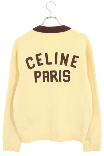 Celine 25SS Rv08i192w College Logo Cardigan Men's L