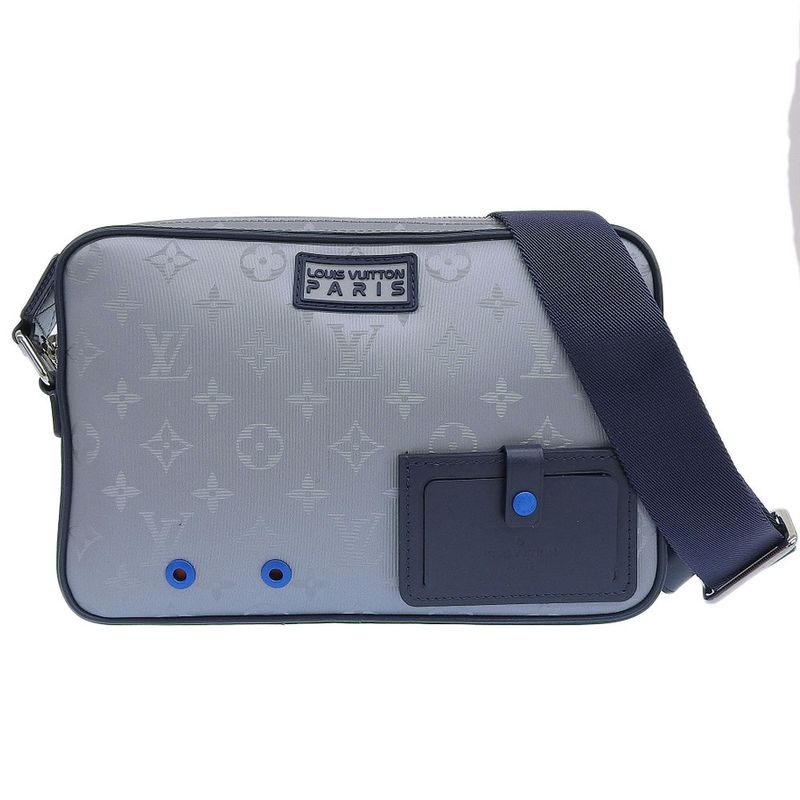Louis Vuitton Monogram Satellite Alpha Messenger Shoulder Bag