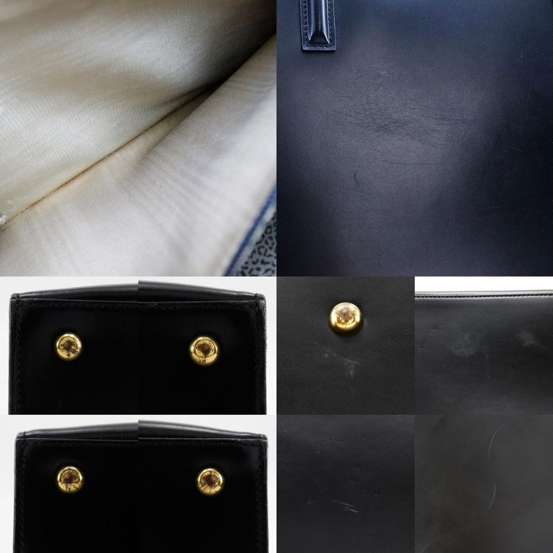 Cartier Panther Calf Black Women's Tote Bag